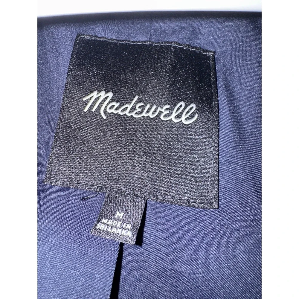 Madewell Womens‎ $218 The Alston Blazer Dark Navy Size Medium
